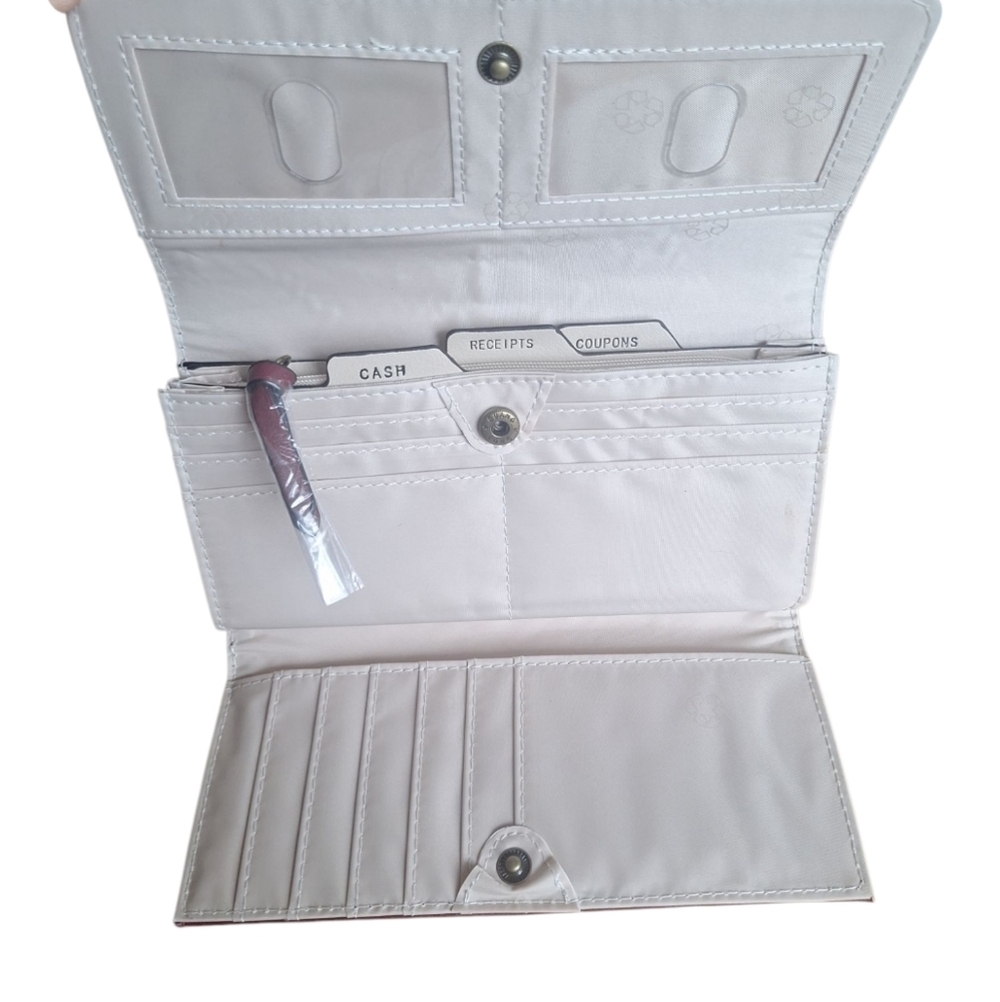 New Red Wallet with Tags – Feng Shui Wealth Attraction | Accordion Organizer - Picture 2 of 5